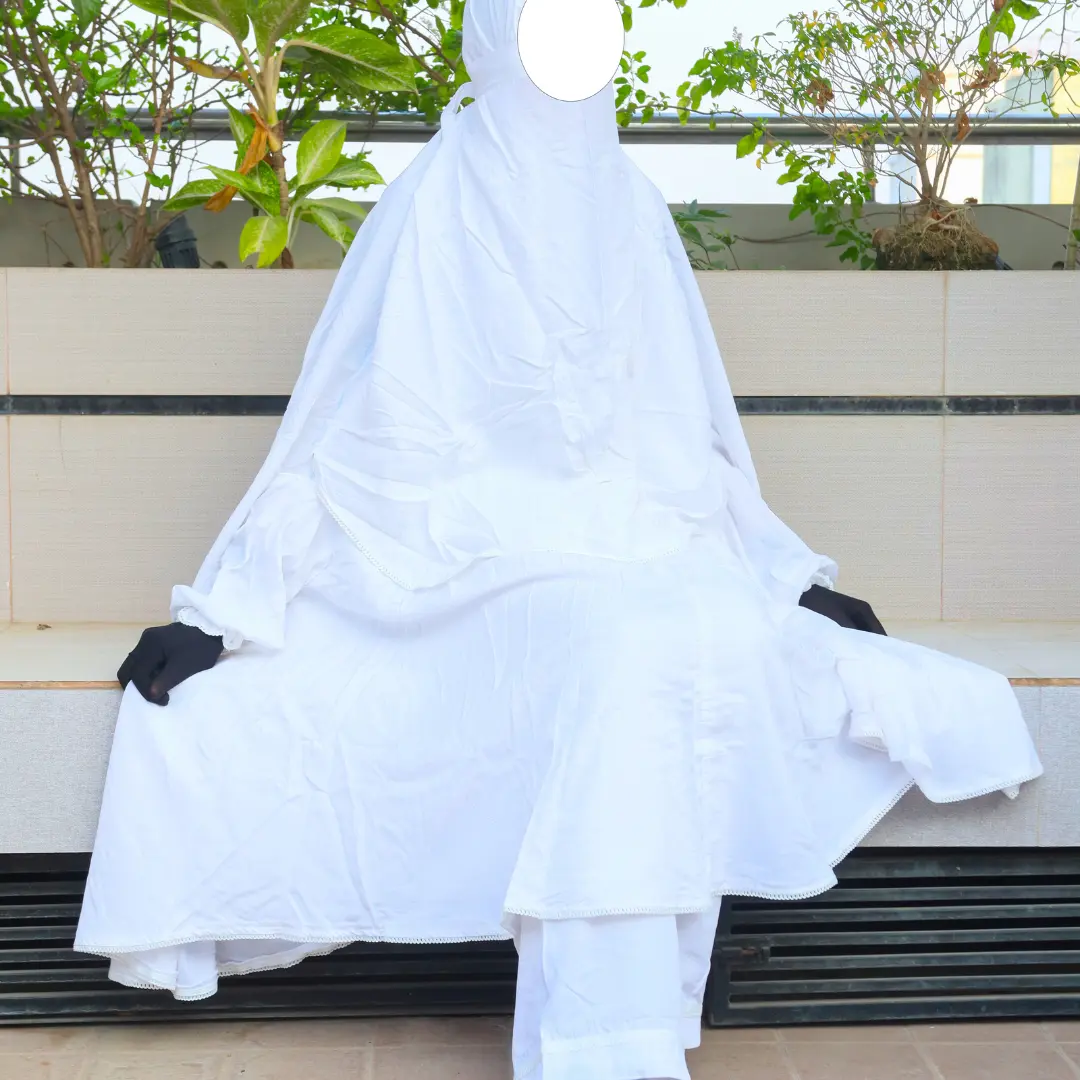 Soft Premium Linen Full Khimar Set